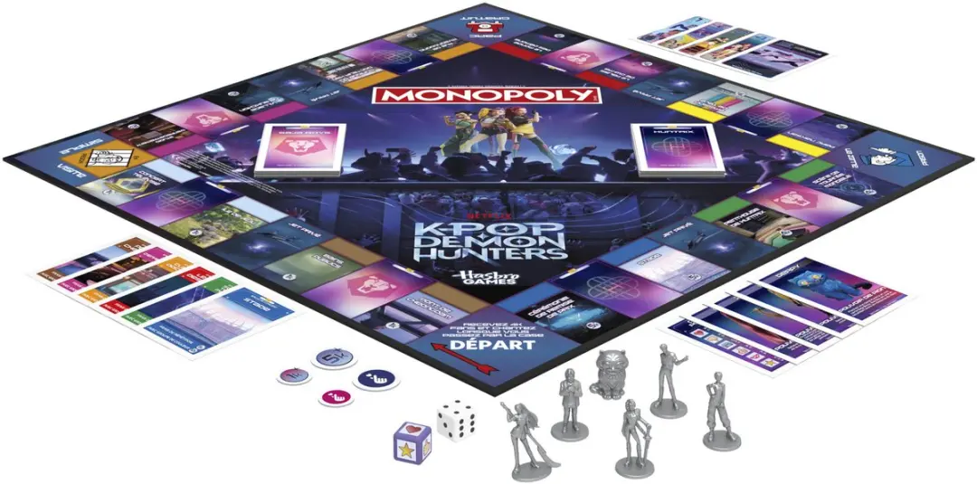 Monopoly KPop Demon Hunters Bordspel G4601 - 2-6 Spelers