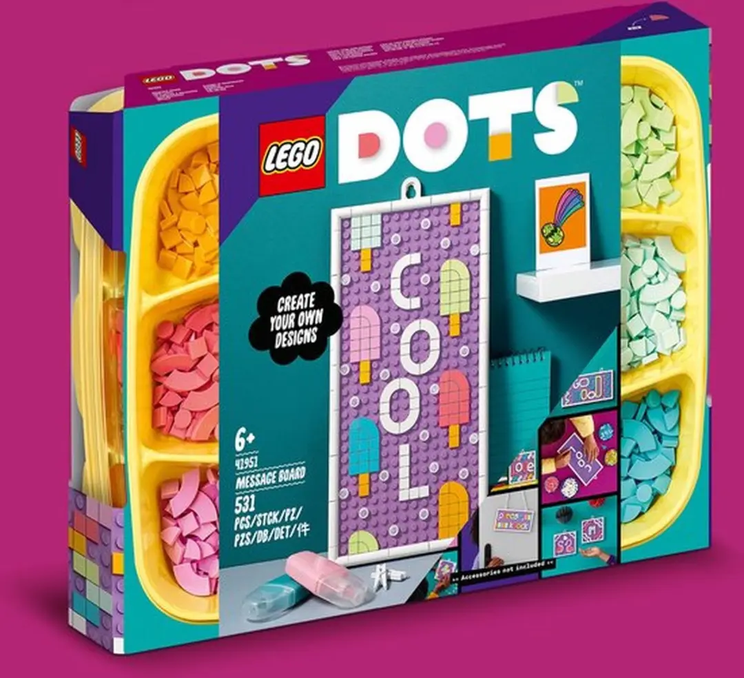 LEGO DOTS Notitiebord 41951 - 531 Stukken - Meerkleurig
