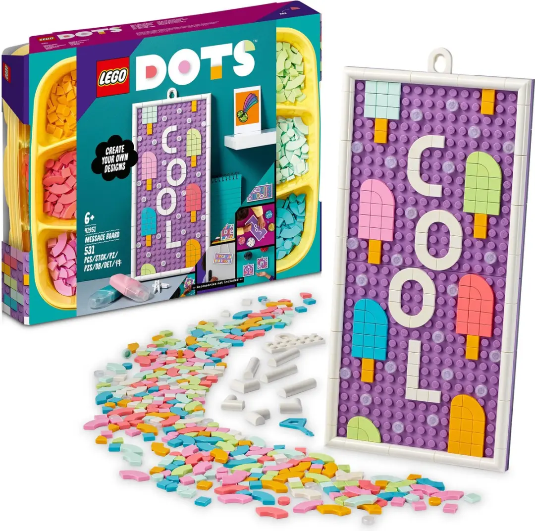 LEGO DOTS Notitiebord 41951 - 531 Stukken - Meerkleurig