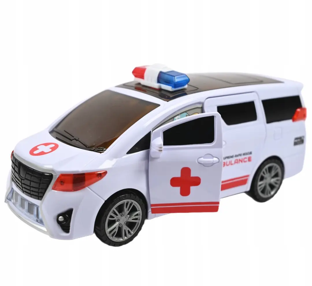 NIKKO Rijdende Ambulance Speelgoedauto