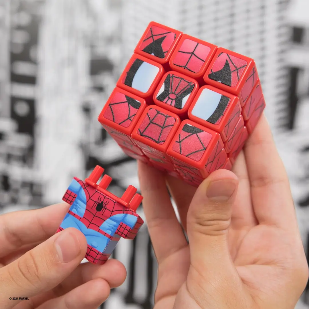 Spin Master Rubik’s Cube Spider-Man 3x3 - Marvel - afbeelding 6 van 6