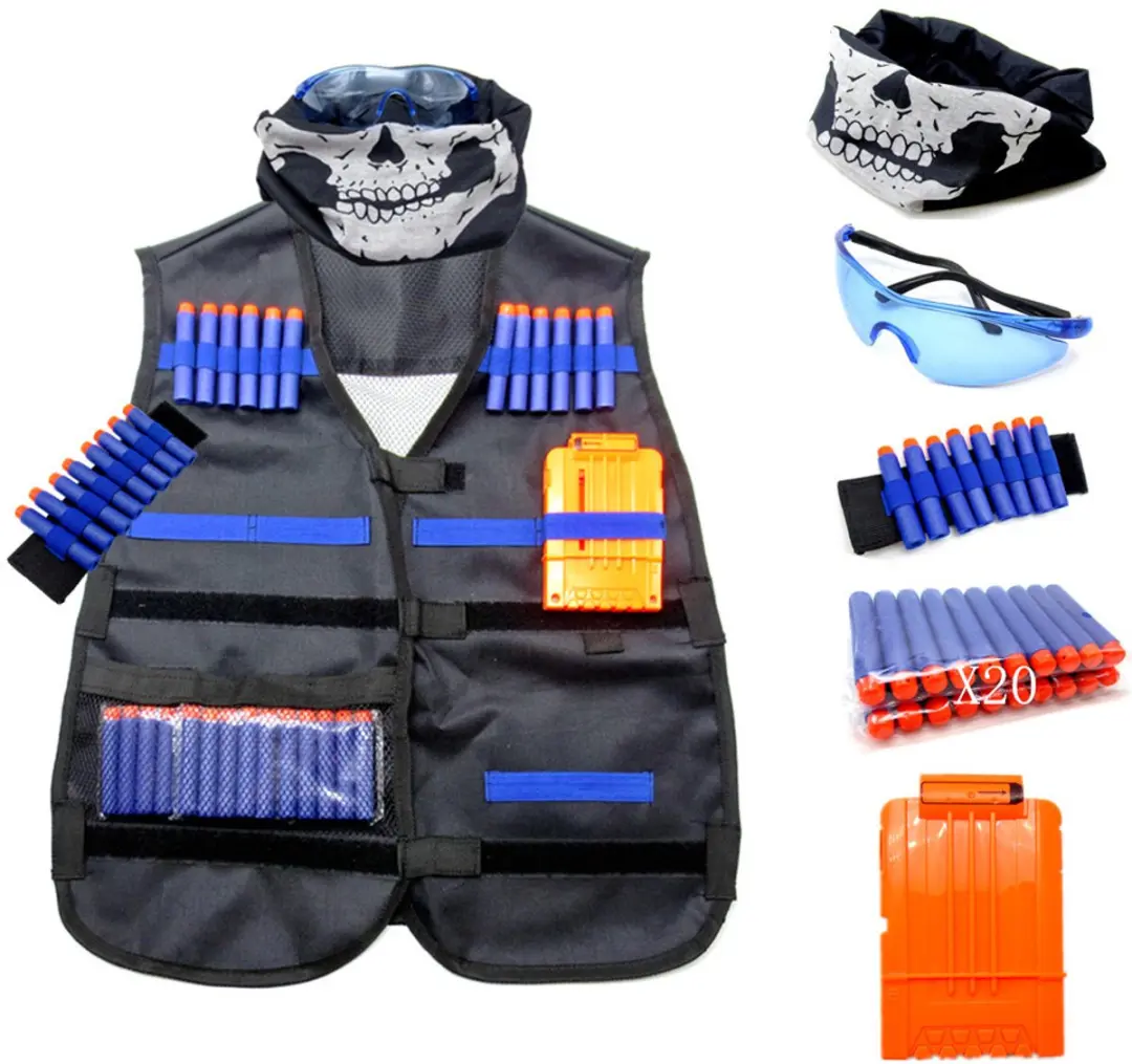 ECTEATOY Kinder Tactisch Vest Set