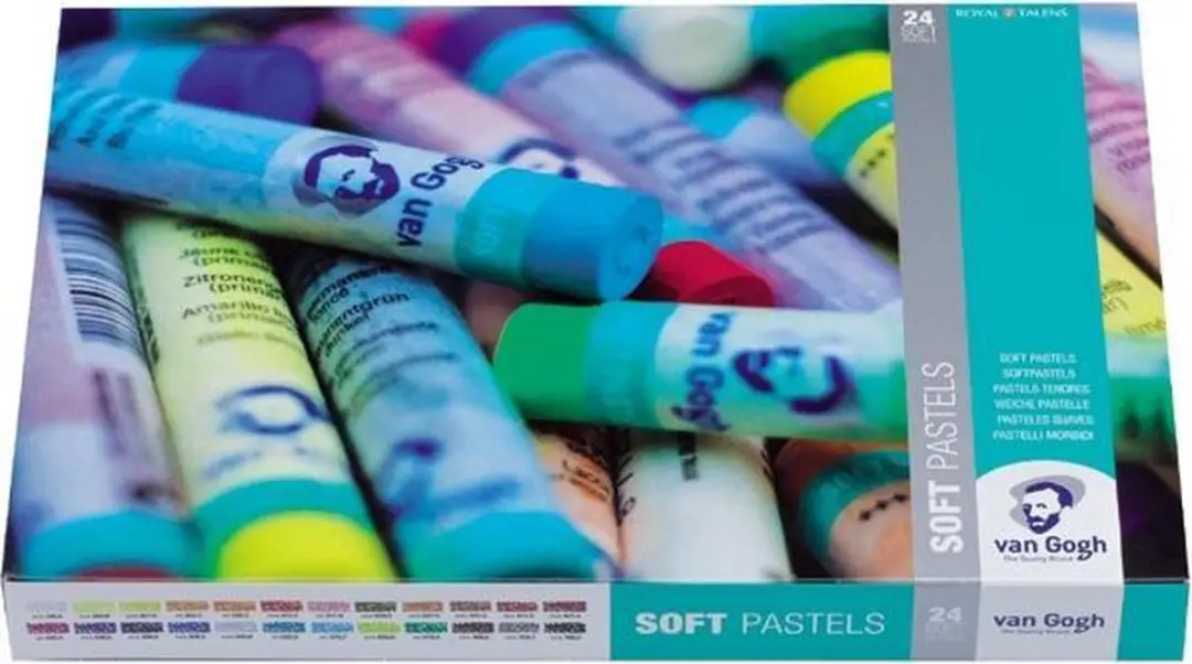 Van Gogh Soft Pastel Set 24 Kleuren - Assorti