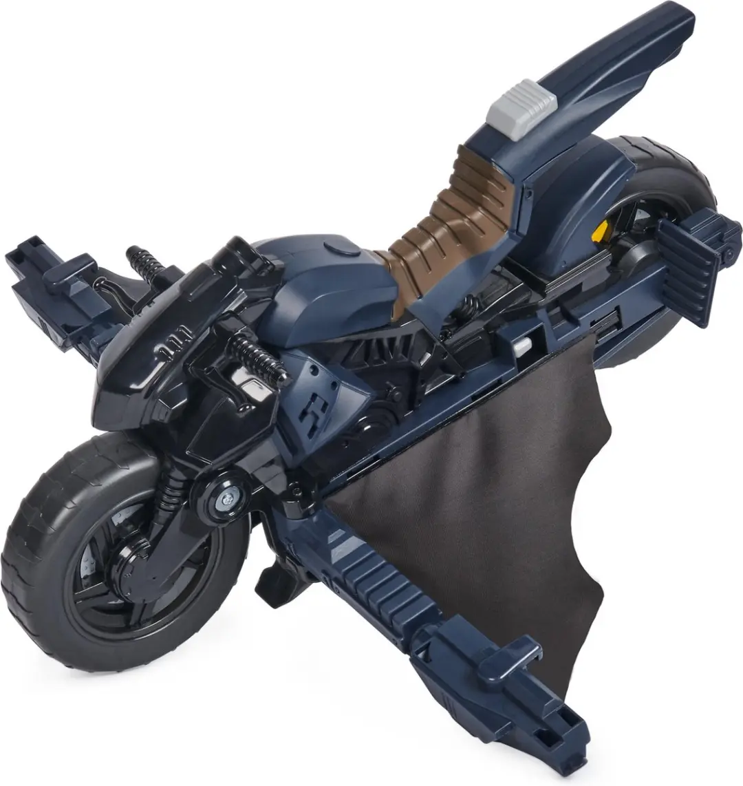 Spin Master Batman Adventures Batman Batcycle 6067956 - Transformerend 2-in-1