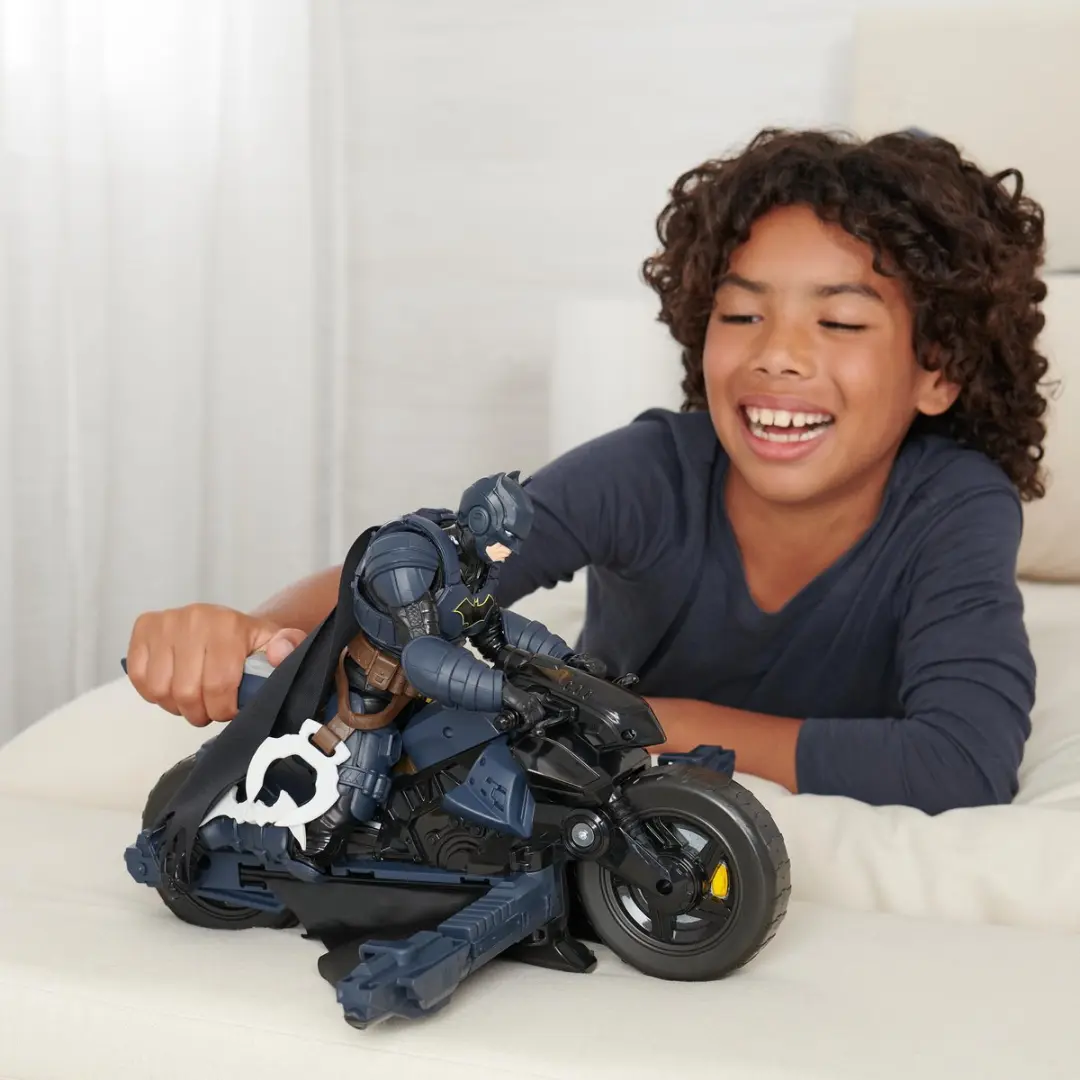 Spin Master Batman Adventures Batman Batcycle 6067956 - Transformerend 2-in-1