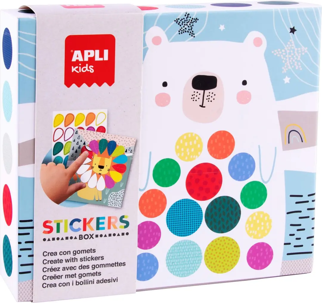 Apli Kids Stickerspel Dieren