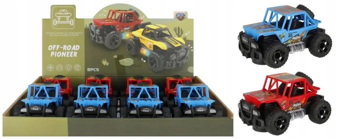 NIKKO Stoer Off-Road Voertuig 14cm