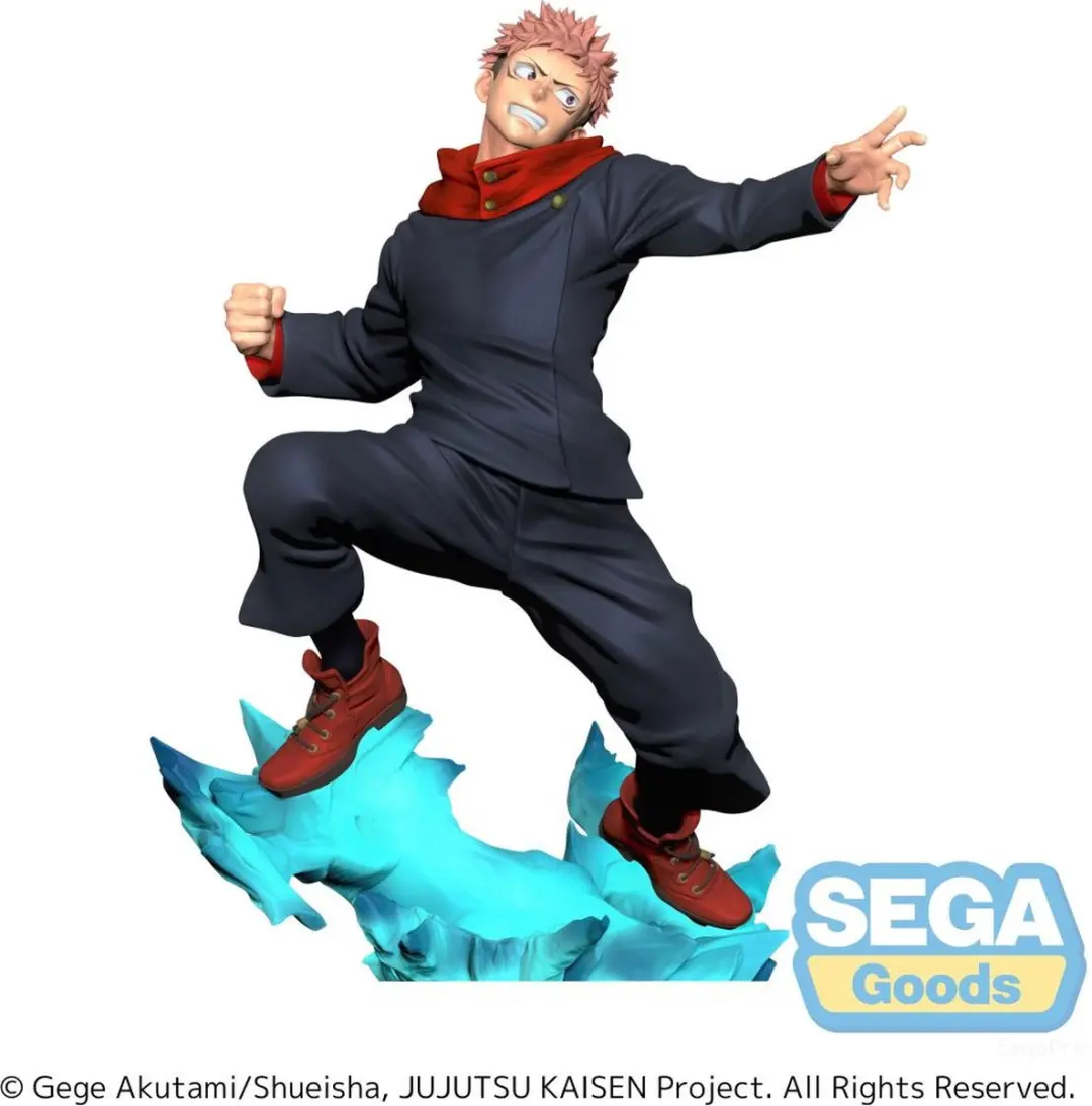 Sega Jujutsu Kaisen SPM PVC Statue Yuji Itadori 17cm - Multi