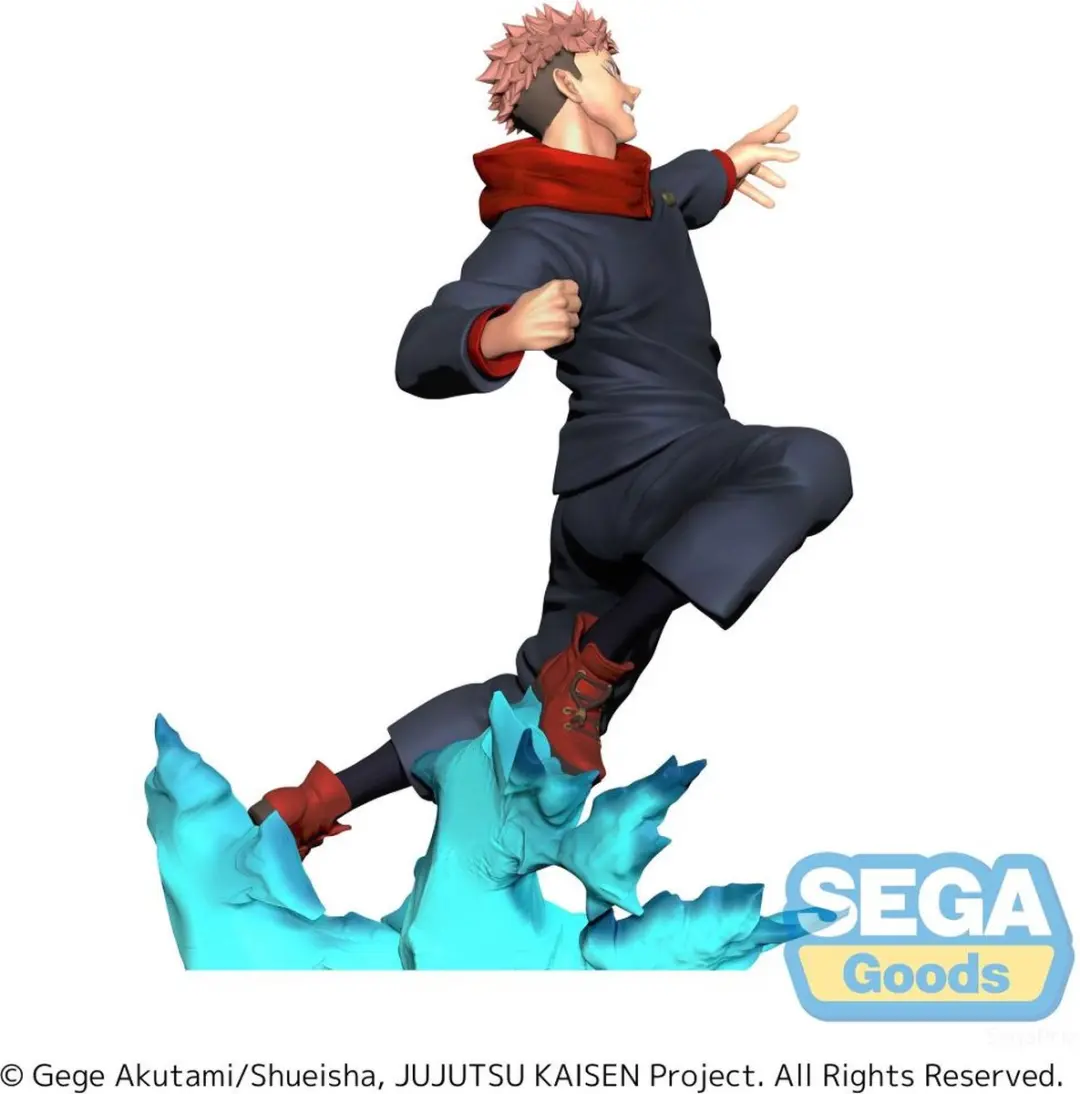 Sega Jujutsu Kaisen SPM PVC Statue Yuji Itadori 17cm - Multi