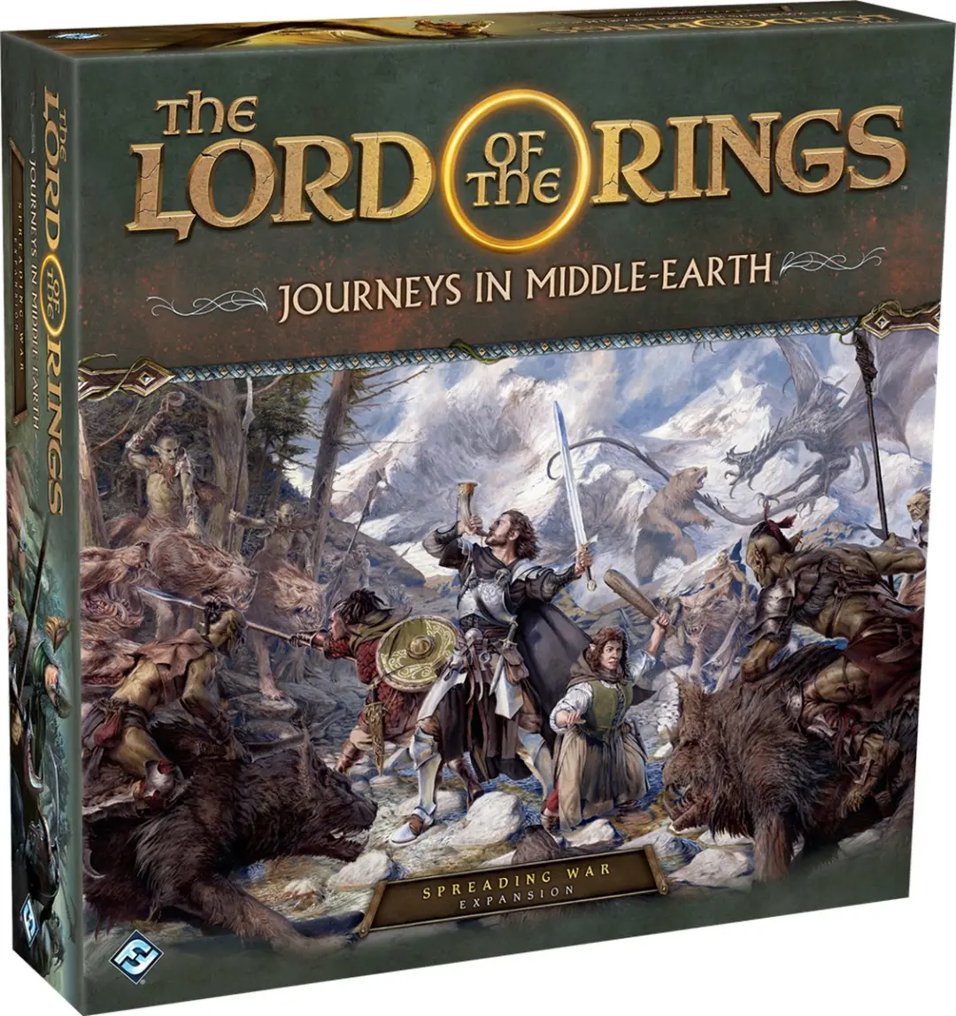 Fantasy Flight Games Lord of the Rings Journey in Middle-earth Spreading War