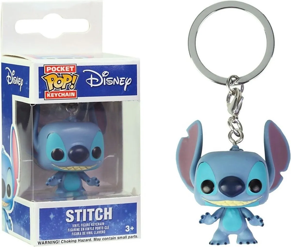 Funko Pocket Pop! Keychain Disney Stitch - Blauw
