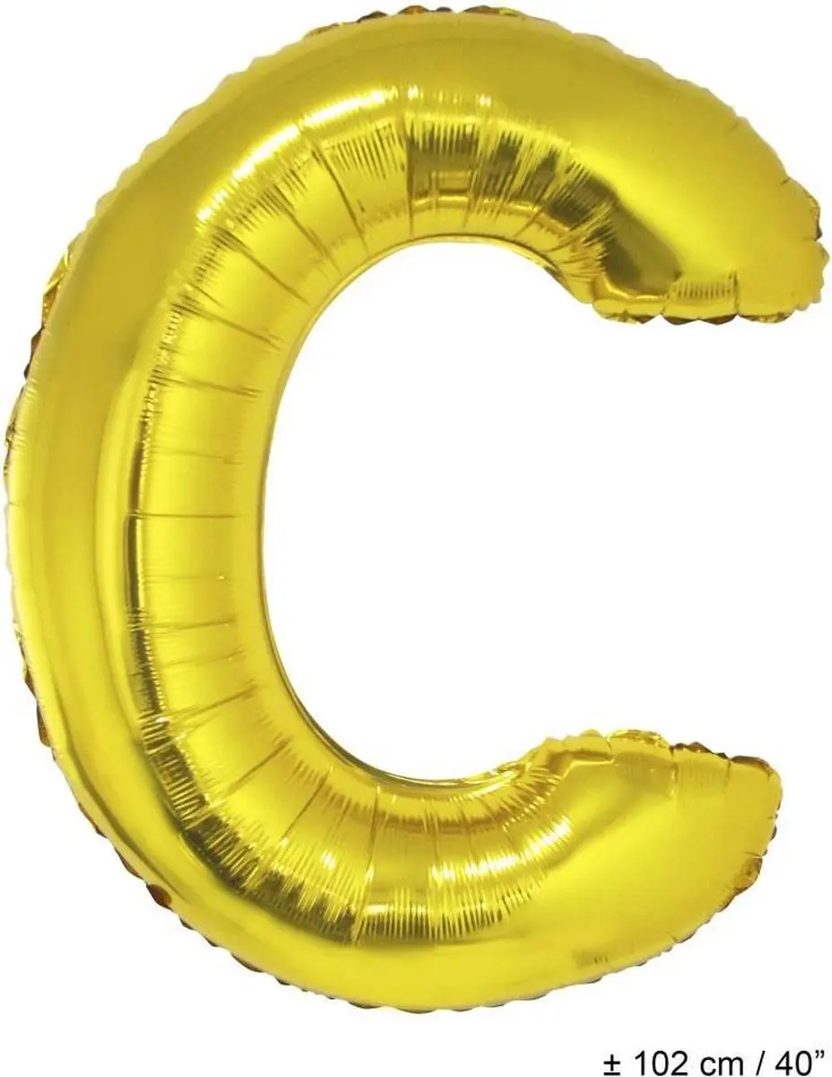 ESPA Goudkleurige Aluminium Letter Ballon