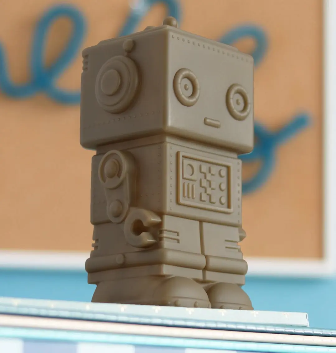 A Little Lovely Company Spaarpot Robot - Bruin
