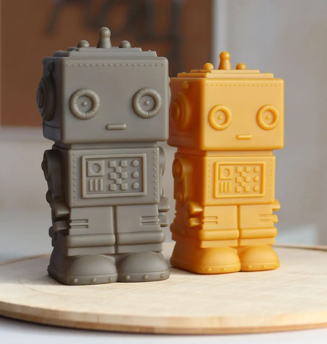 A Little Lovely Company Spaarpot Robot - Bruin