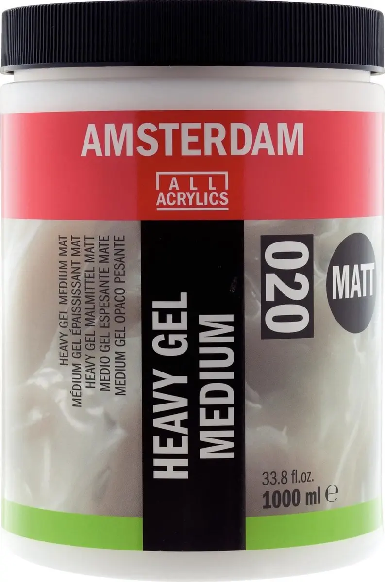 Amsterdam 020 Heavy Gel Medium Mat 1000ml