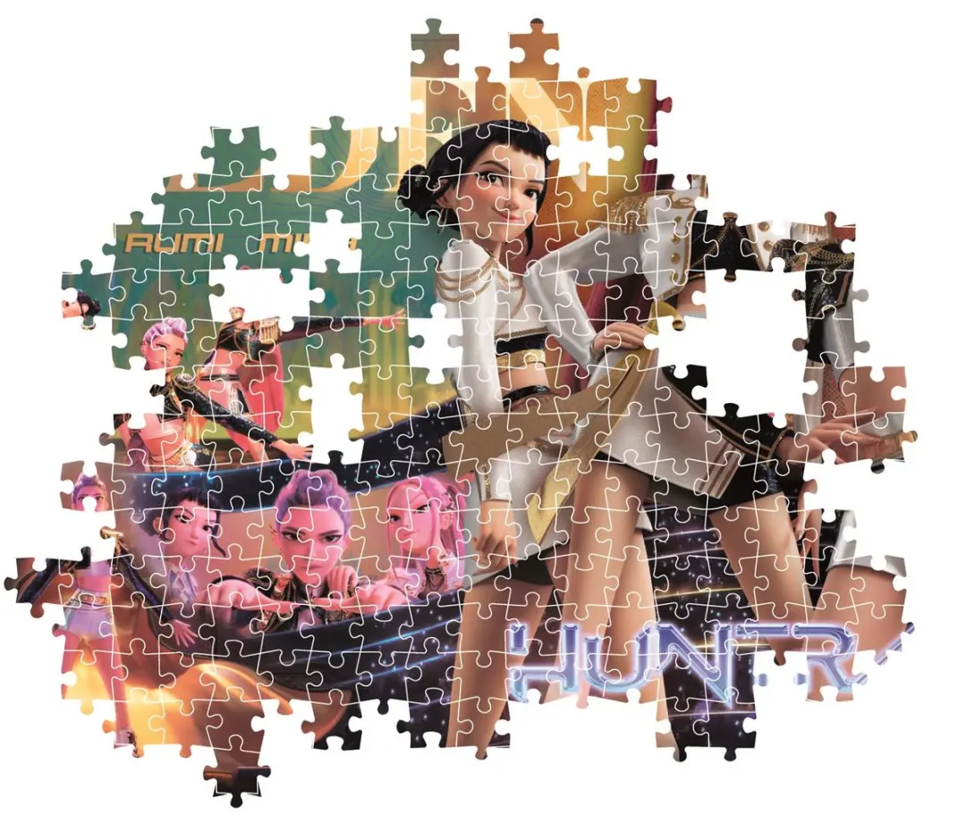 Clementoni K-Pop Demon Hunters Puzzel 1000 Stuks - Multikleur