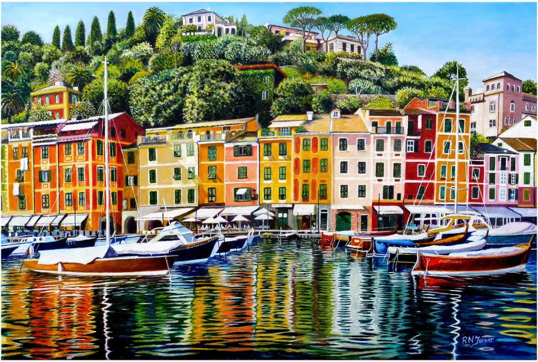 House Of Puzzles Portofino On Reflection Legpuzzel 1000 Stuks