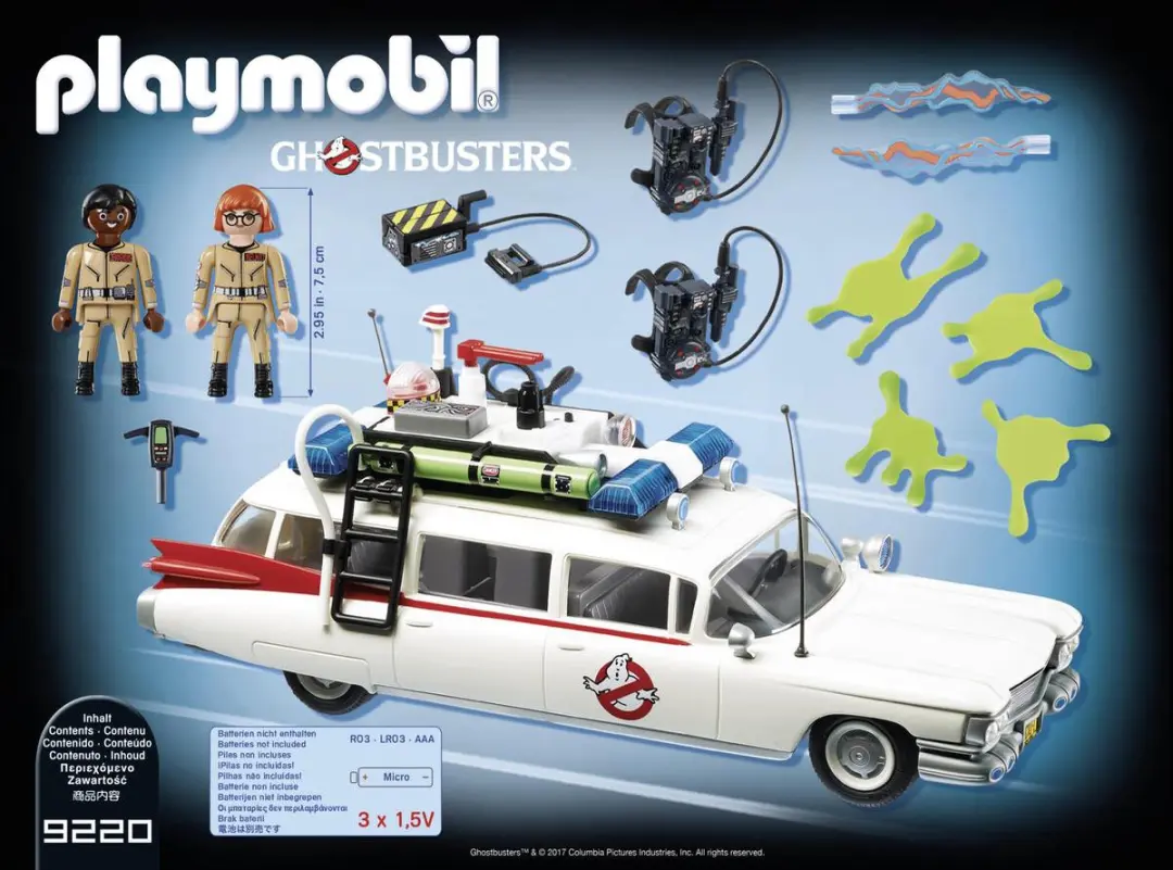 Playmobil Ghostbusters Ecto-1 9220 - Multicolor