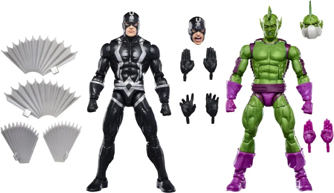 Hasbro Marvel Legends Inhumans Black Bolt & Triton 2-Pack - 15cm