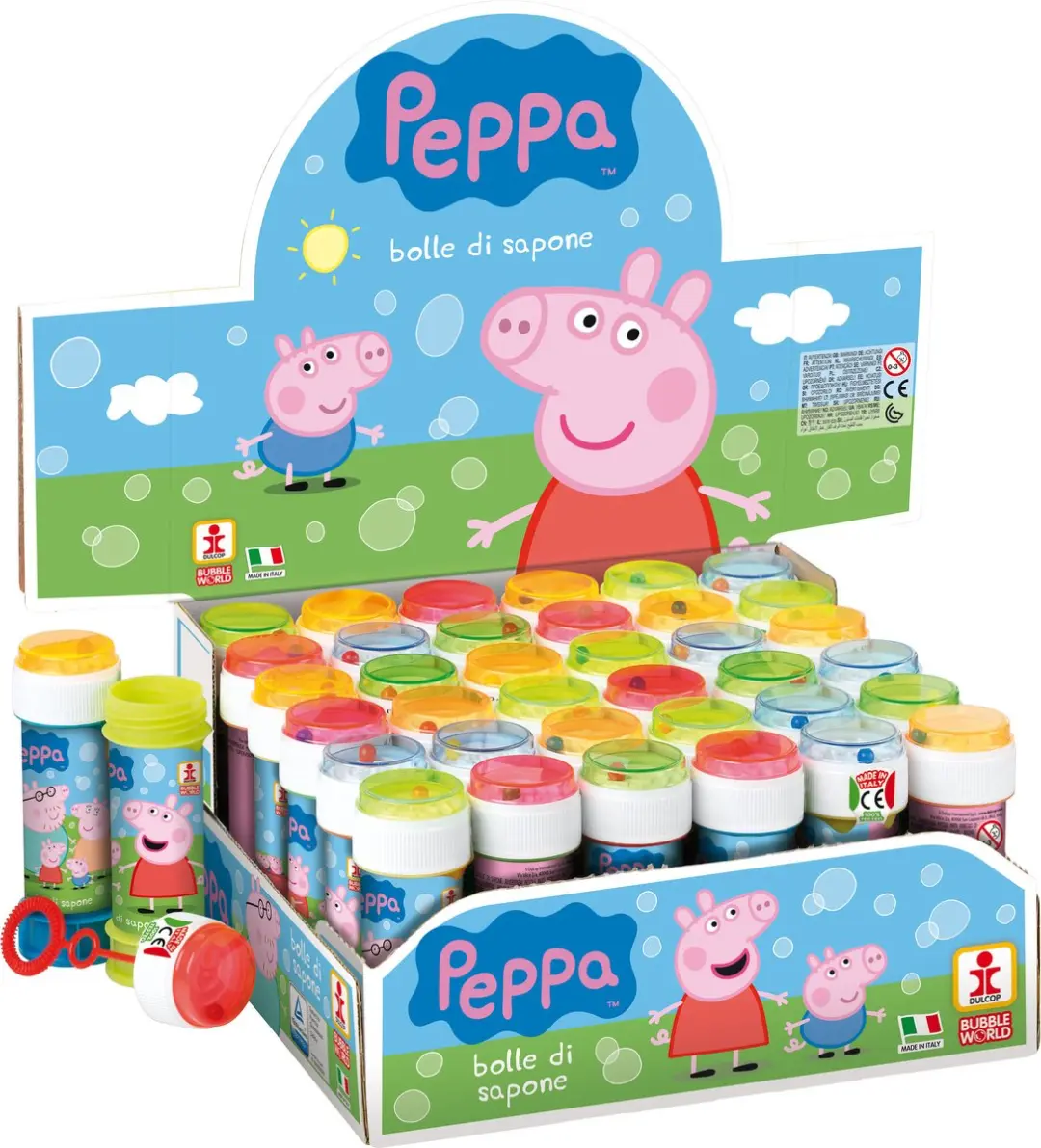 Peppa Pig Bellenblaas 60ml - 36 Stuks
