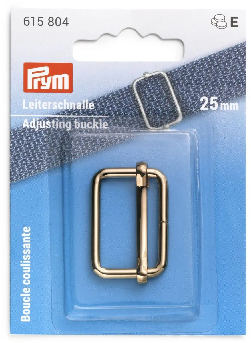 Prym Regelbare Gesp 25mm - New Gold - afbeelding 2 van 3