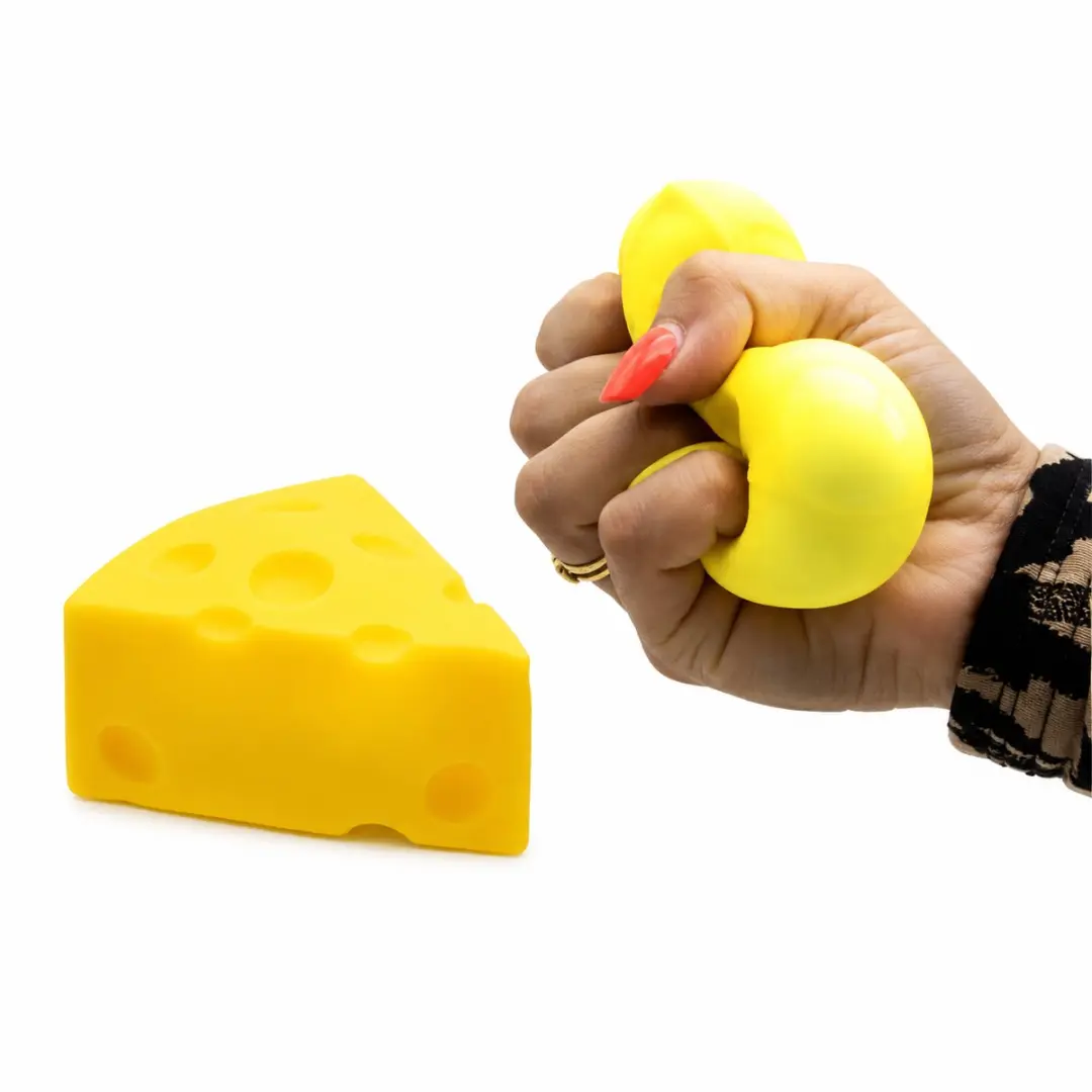 Jono Toys Cheese Squishy Zachte Stressbal