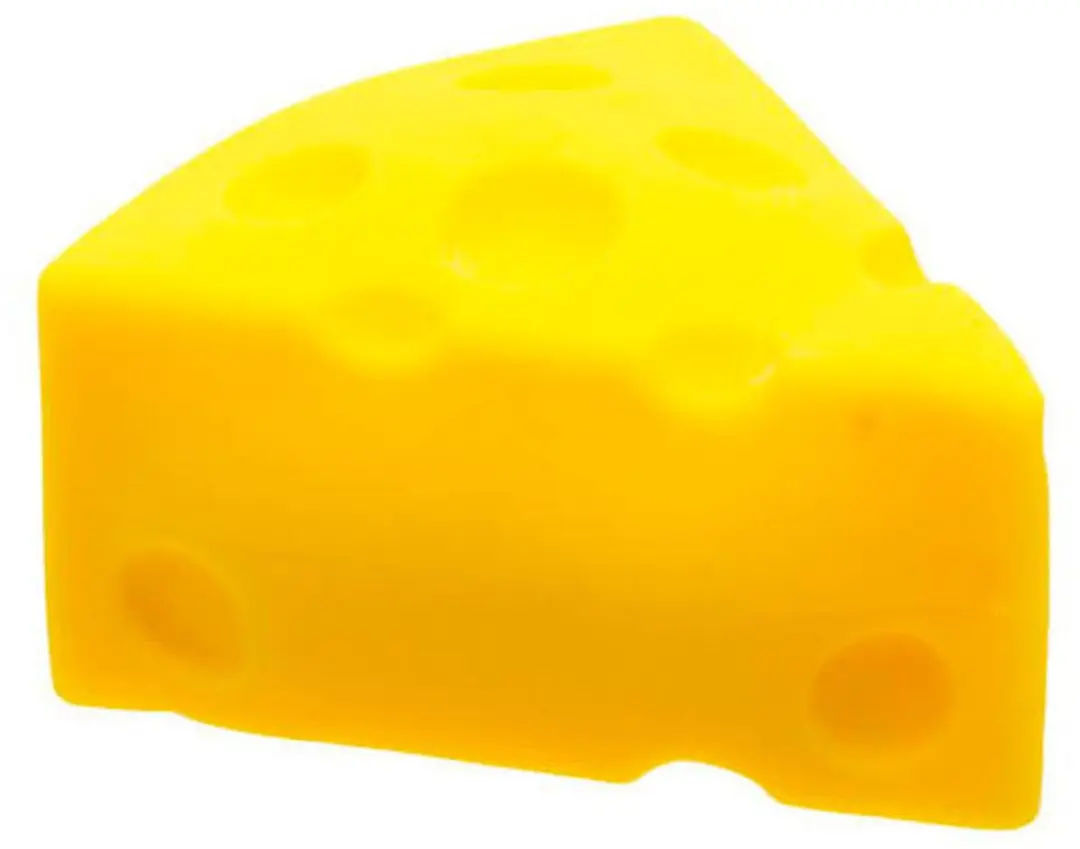Jono Toys Cheese Squishy Zachte Stressbal - Geel
