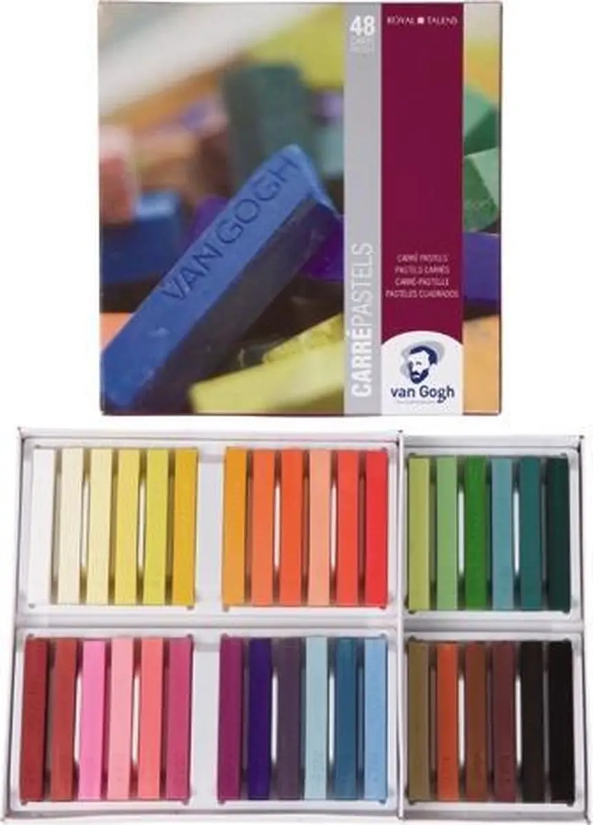 Van Gogh Carré Pastels - 48 Kleuren Assorti