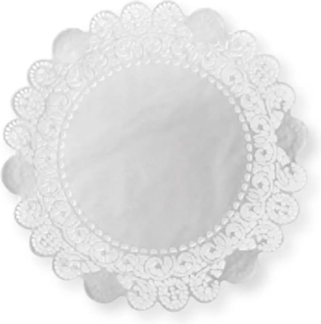 Duni Ronde Taartranden Wit ∅32cm