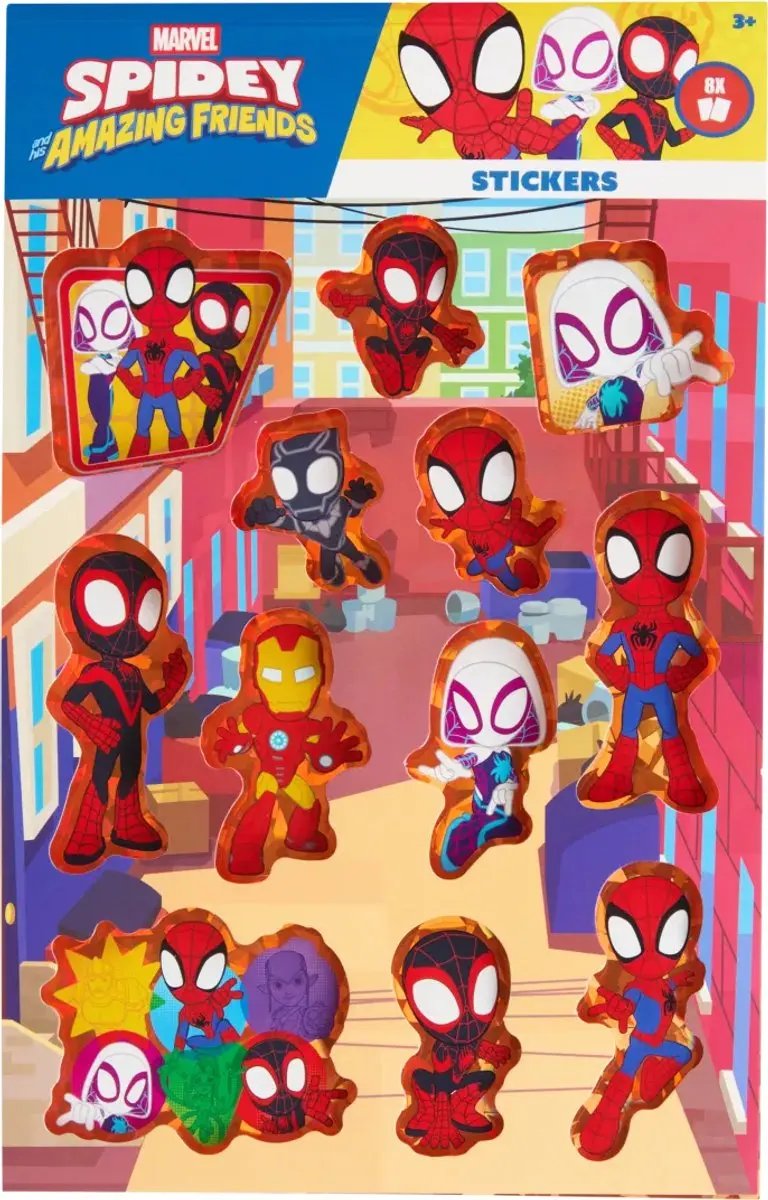 Marvel Spidey and his Amazing Friends Stickerboek