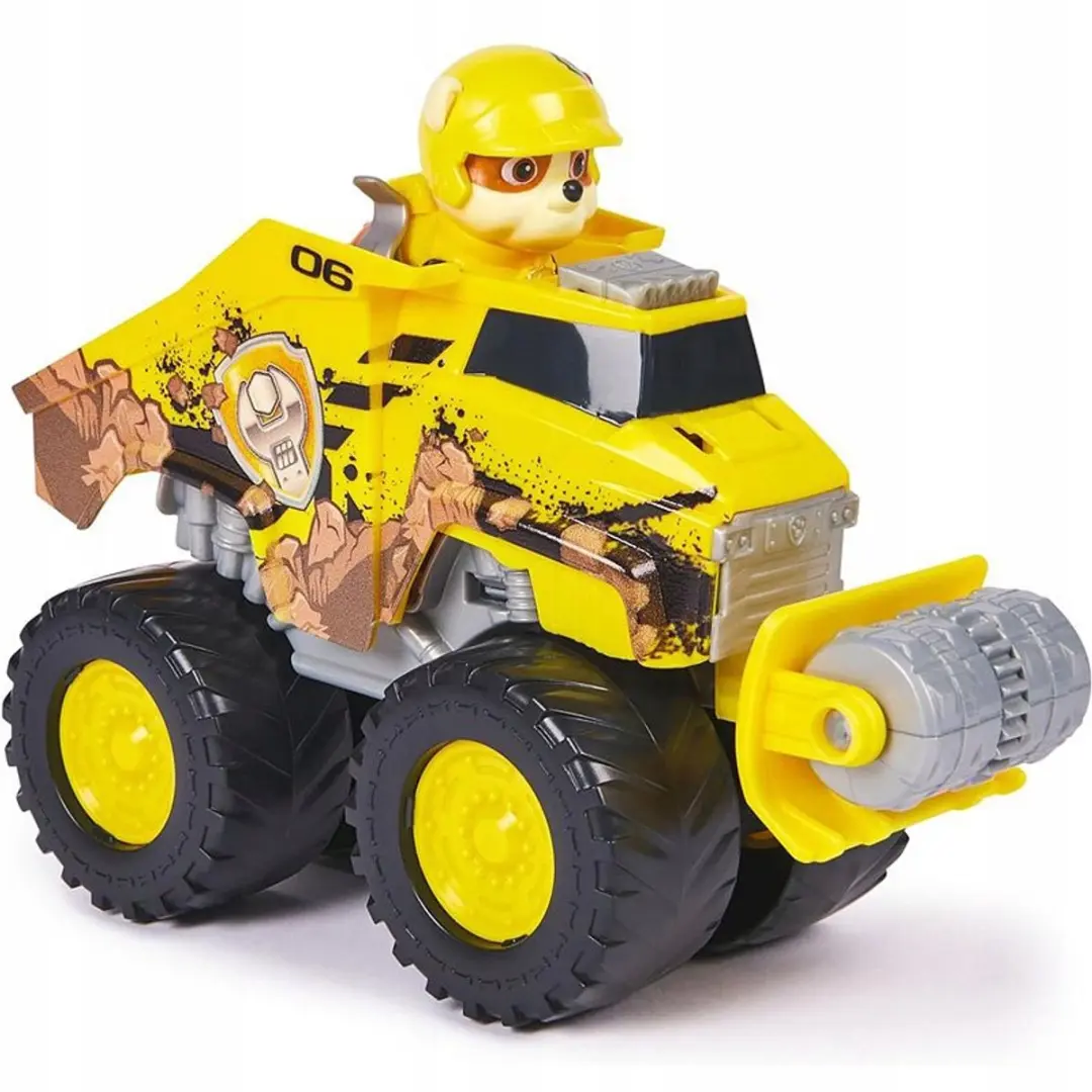 PAW Patrol Rescue Wheels Graafmachine - Geel - afbeelding 3 van 5