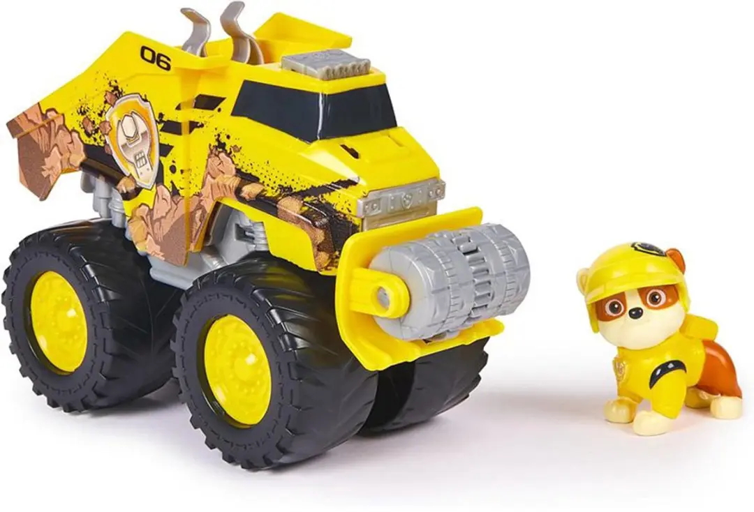 PAW Patrol Rescue Wheels Graafmachine - Geel - afbeelding 2 van 5
