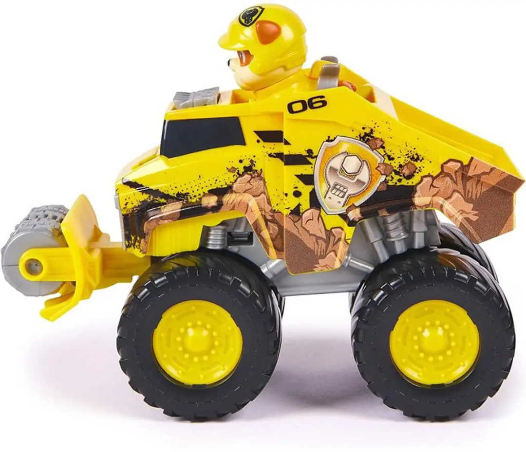 PAW Patrol Rescue Wheels Graafmachine - Geel - afbeelding 4 van 5