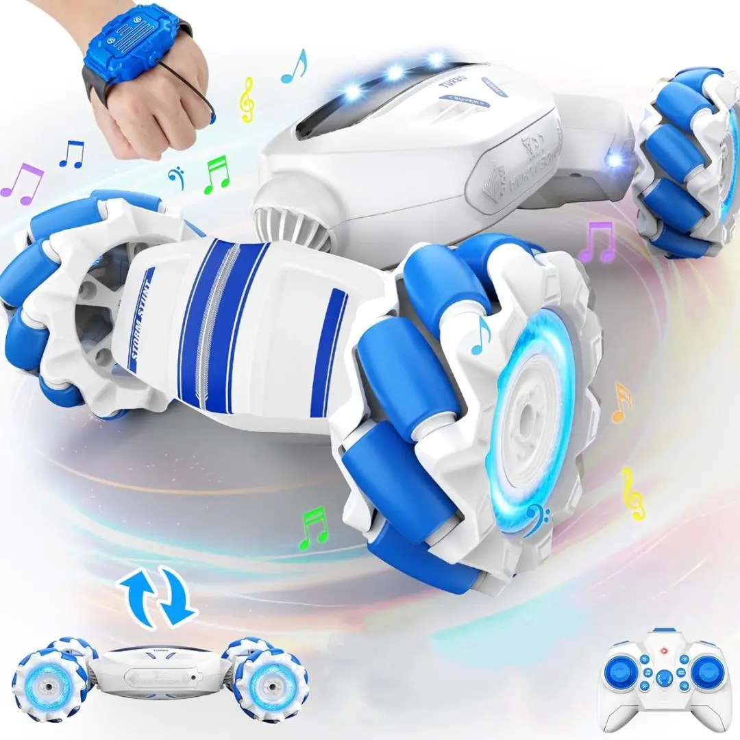 ECTEATOY RC Auto Gebarenbesturing 154154450 - Wit