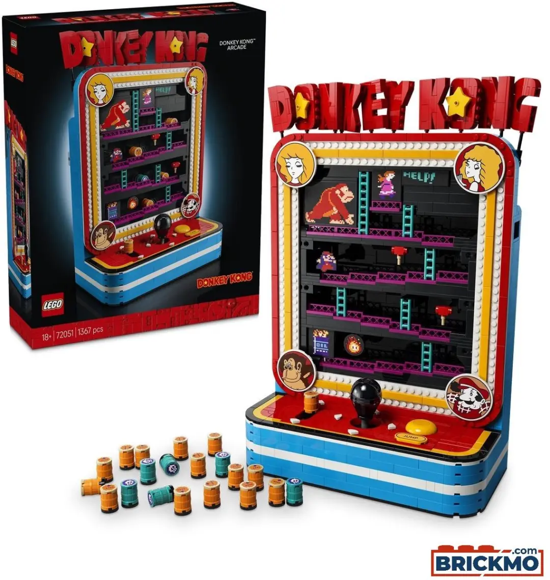 LEGO Super Mario Donkey Kong-arcadekast 72051