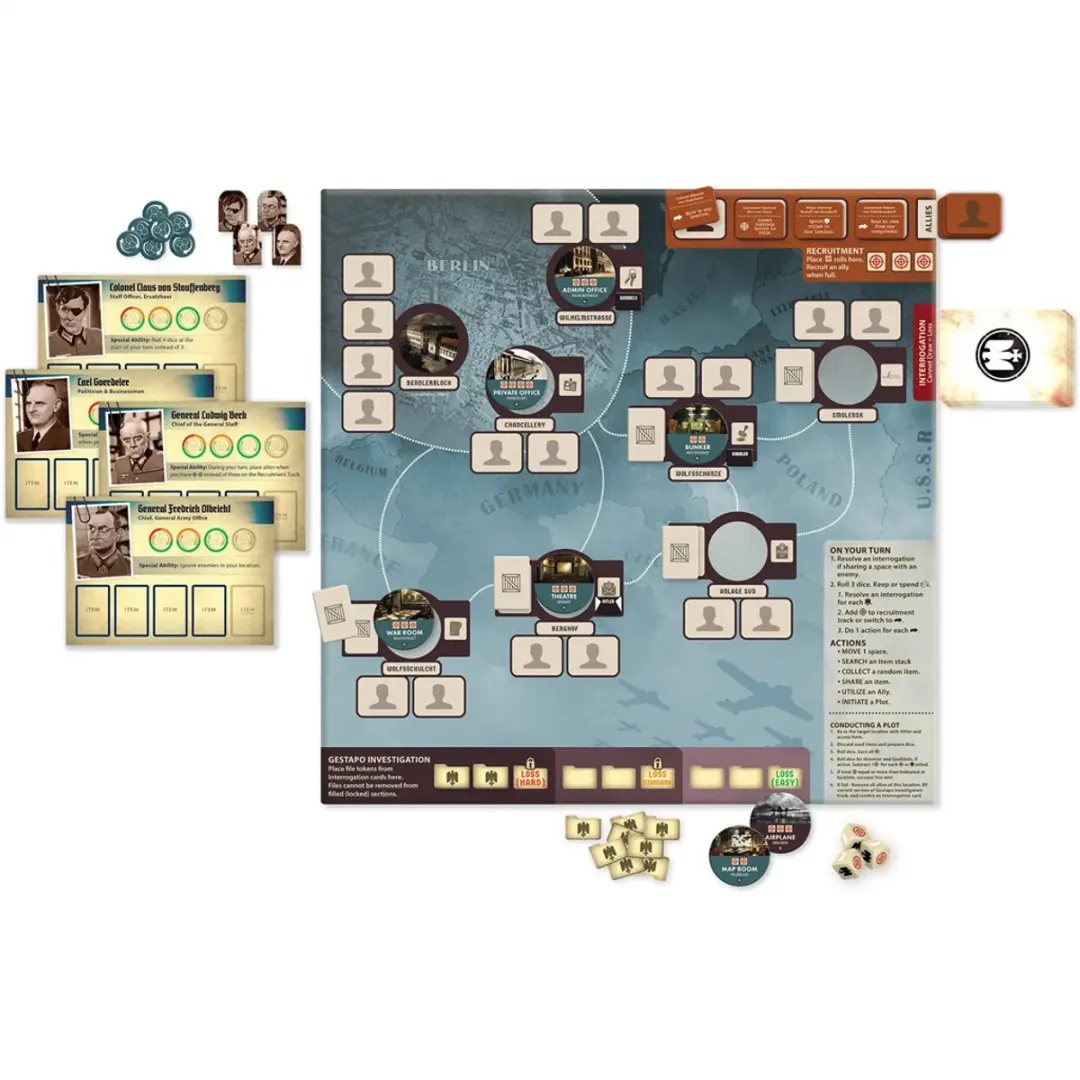 Asmodee Black Orchestra Valkyrie Bordspel - TABVPG2111EN