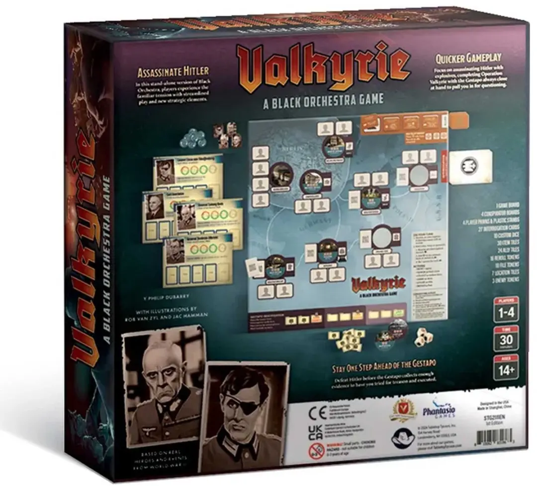 Asmodee Black Orchestra Valkyrie Bordspel - TABVPG2111EN