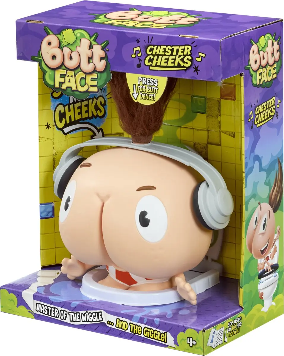 Goliath Butt Face Chester Cheeks Speelfiguur - 3x AAA