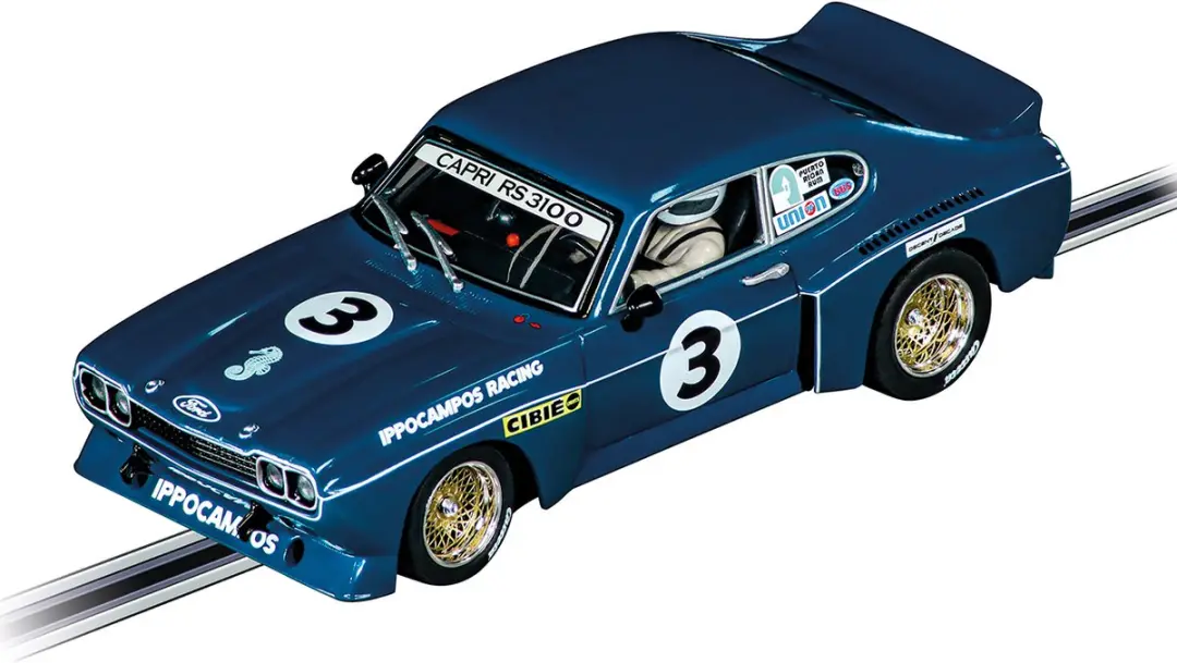 Carrera DIGITAL 132 Ford Capri RS 3100 Ippocampos Racing No.3