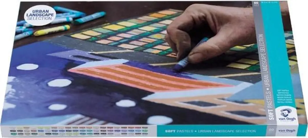 Van Gogh Soft Pastel Set 60 Kleuren Landschap - Assorti