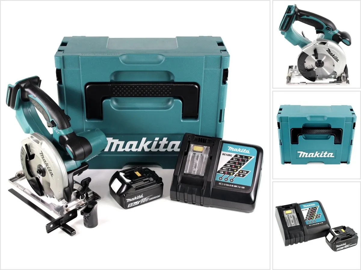 Makita DSS 501 RT1J Accucirkelzaag 18V
