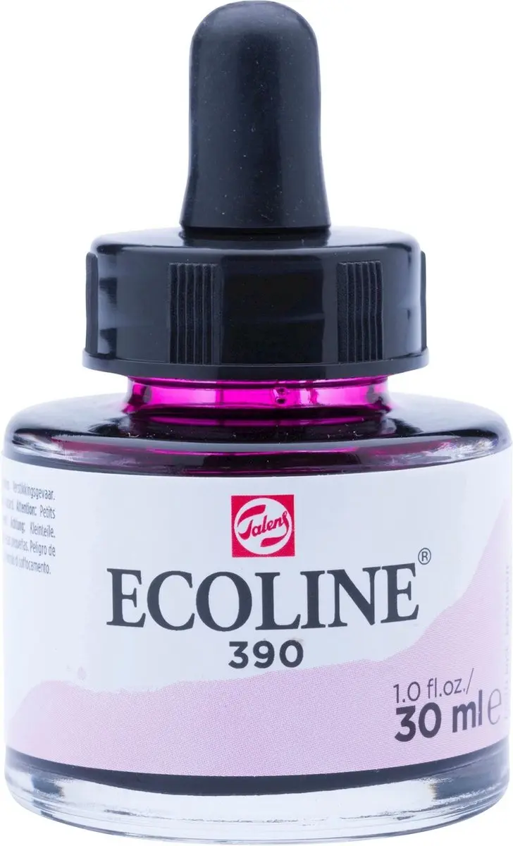 Ecoline Pastelroze Textielverf 30ml