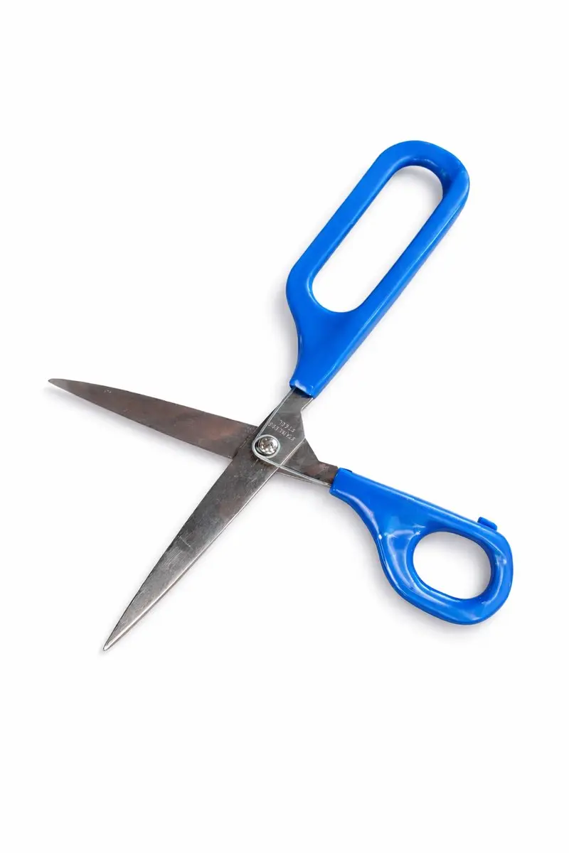 Vitility Eenvoudige Grip Schaar - Blauw - 75mm