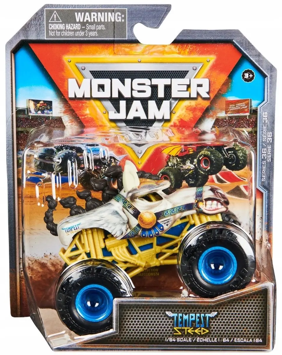 Spin Master Monster Jam Tempest Steed Die-Cast 1:64