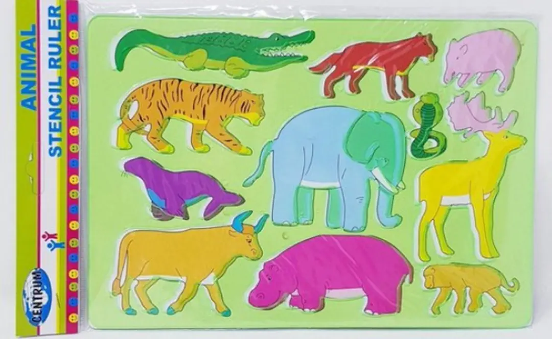 Centrum Animal Teken Sjabloon