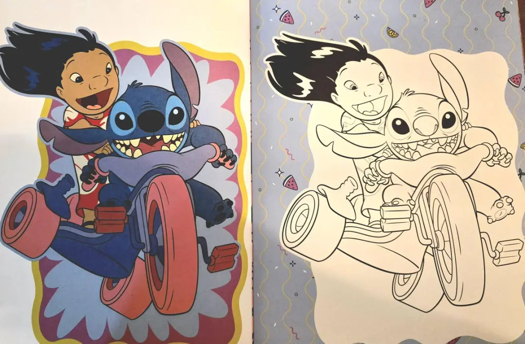 Disney Lilo & Stitch Kleurboek Skateboard Fun - 32 Pagina's
