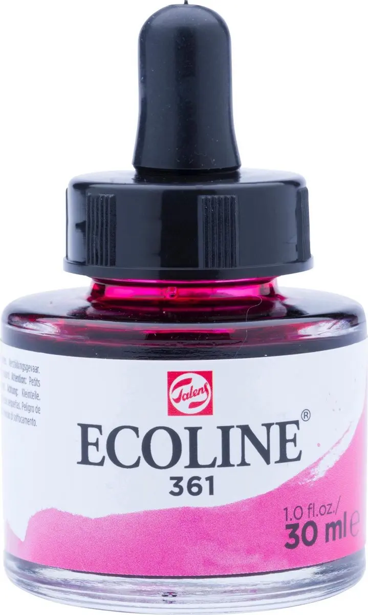 Ecoline Aquarelverf #361 Lichtrose 30ml