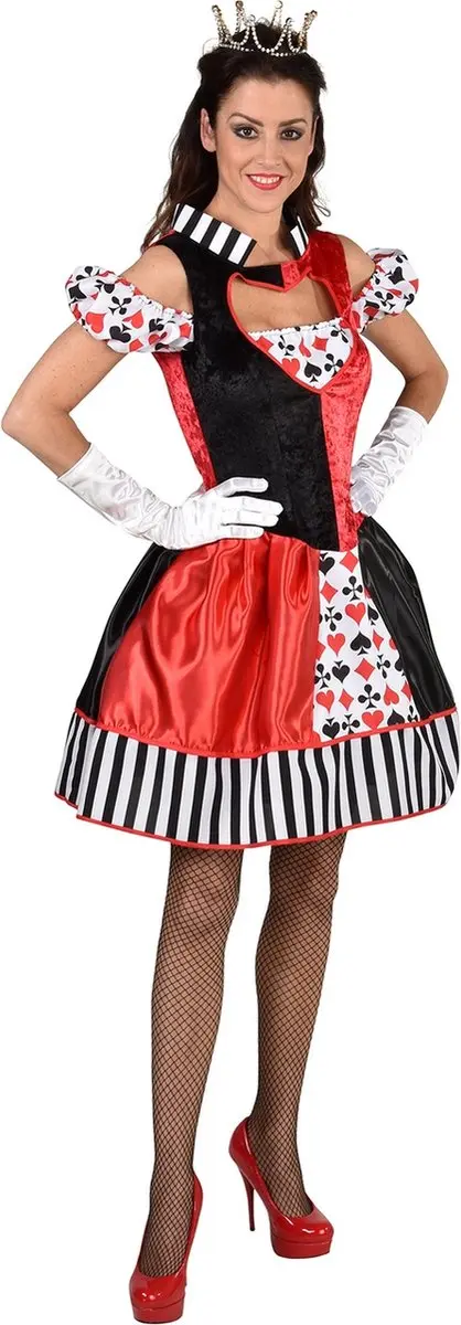 Espa Queen Of Cards Jurk Premium - XXL - Multikleur