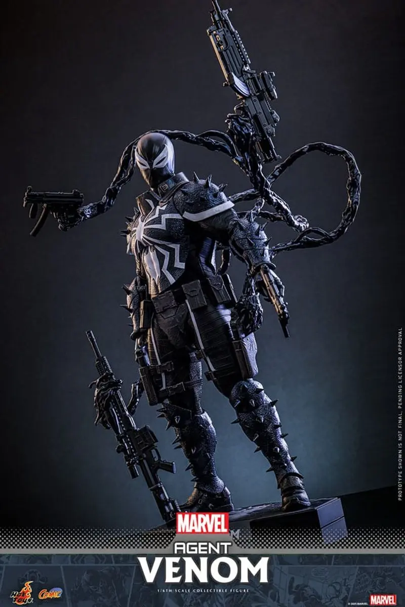 Hot Toys Marvel Agent Venom 1/6 Actiefiguur 30cm - Multi