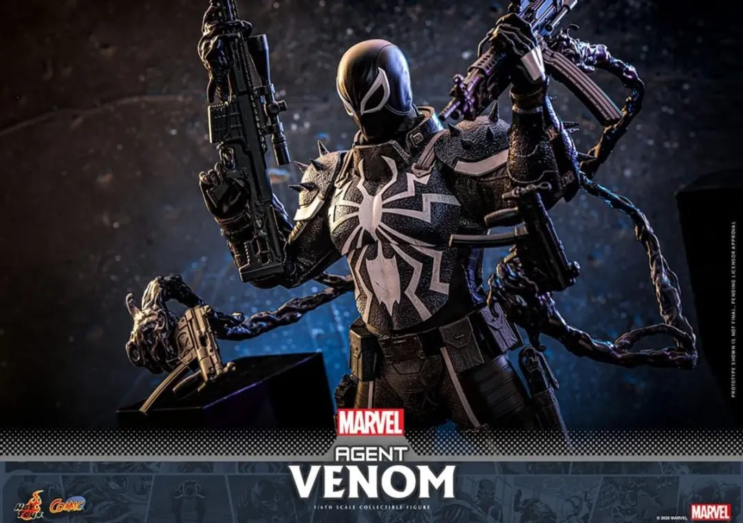 Hot Toys Marvel Agent Venom 1/6 Actiefiguur 30cm - Multi